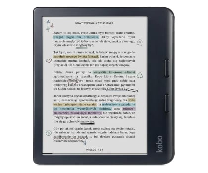 Czytnik ebook Kobo Libra Colour 32GB czarny